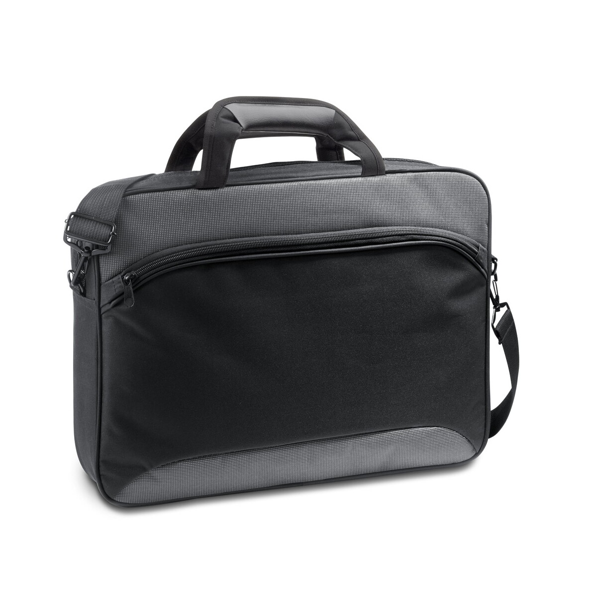 SANTANA. Teczka na laptopa 15.6'' z 600D 2Tone z 300D - Szara 92266_113
