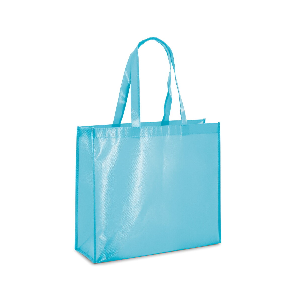 MILLENIA. Laminowana torba non-woven (110 g/m²) - Błękitna 92833_124