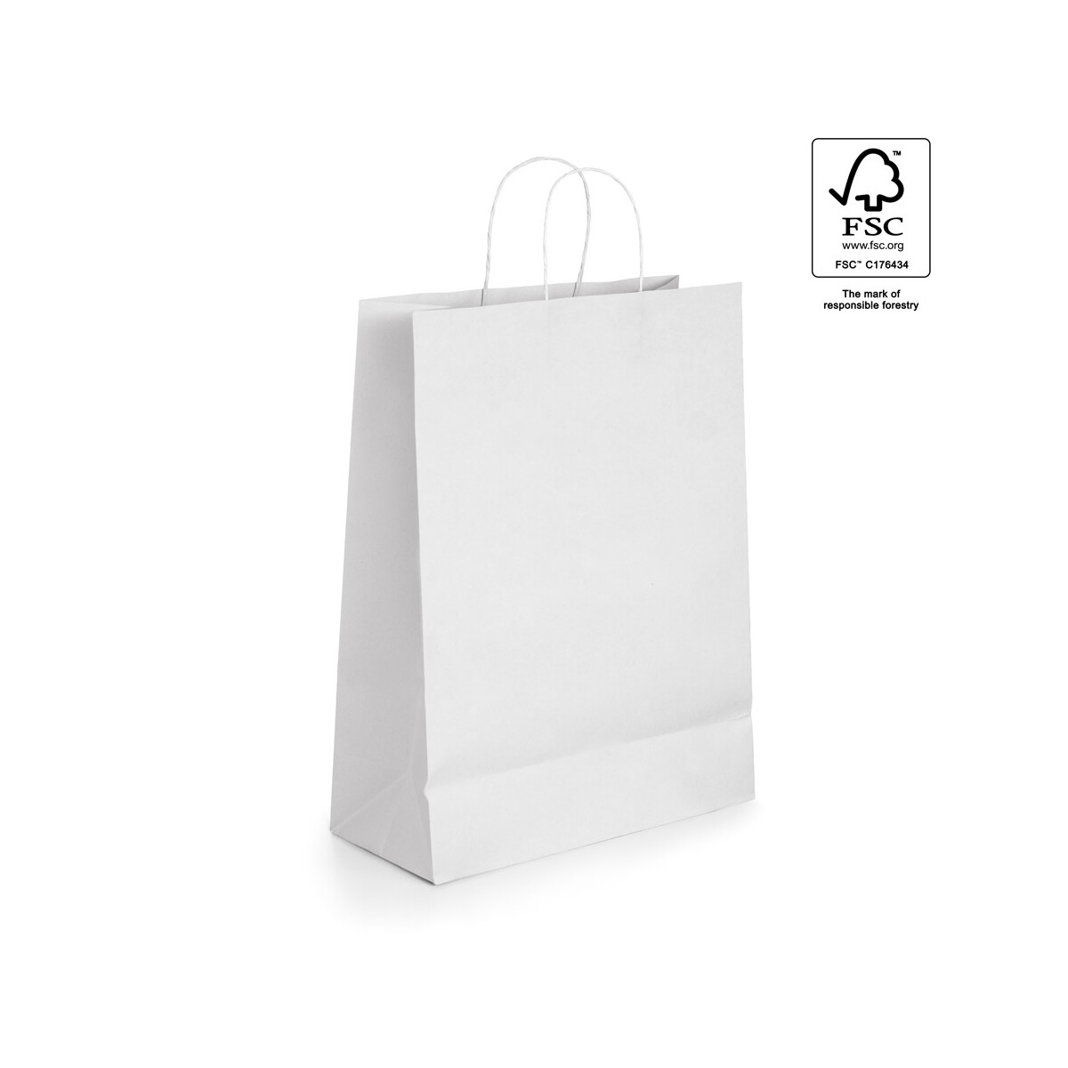 CITADEL. Torba z papieru kraftowego (90 g/m²) - Biała 92871_106