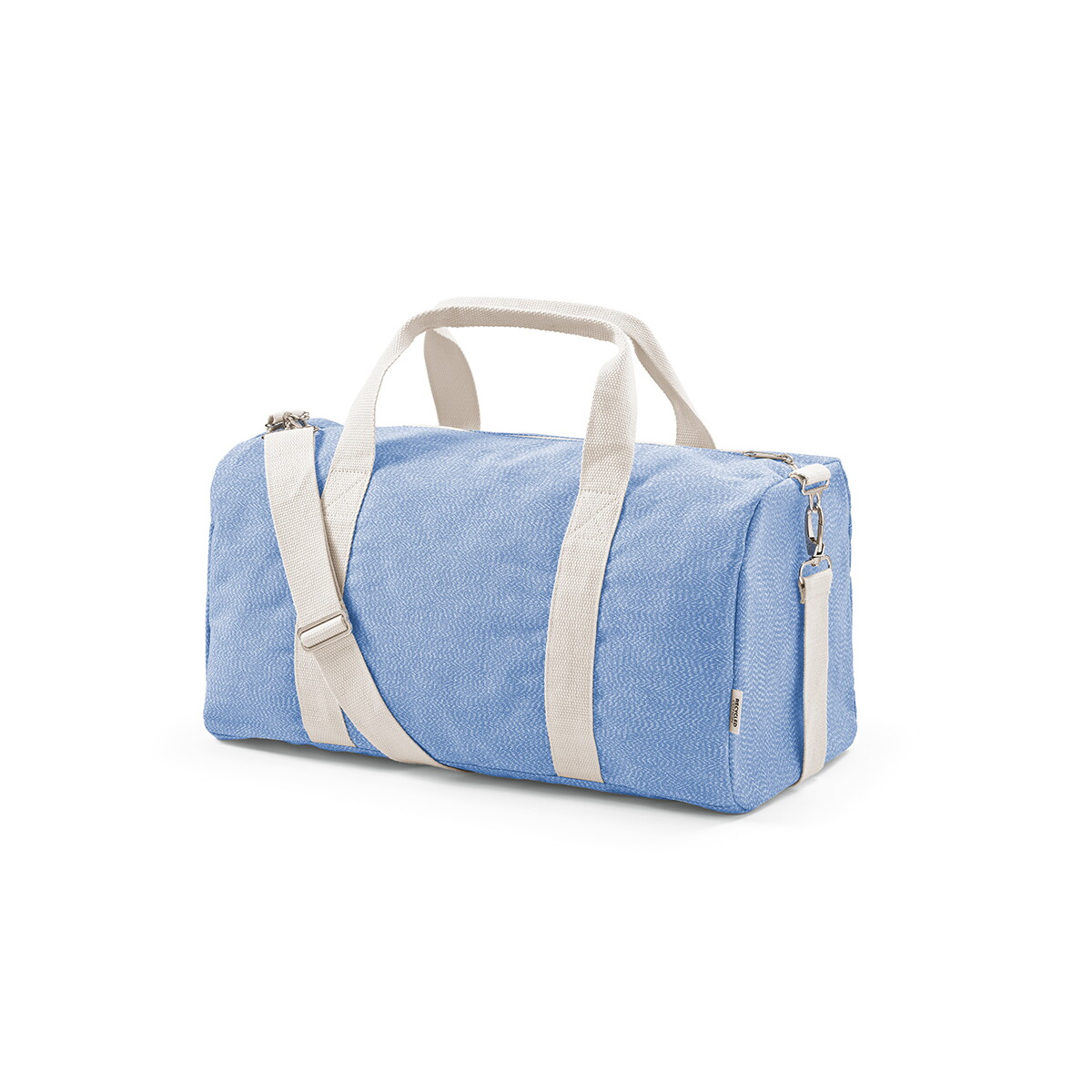 Seul Torba sportowa z recyklingowanej bawełny 30L - Pastelowa niebieska AGB004_164