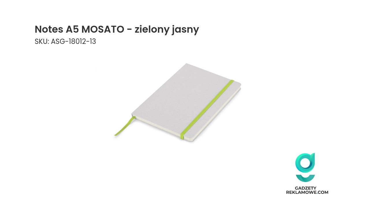 Notes STIN A4 w kolorze brązowym