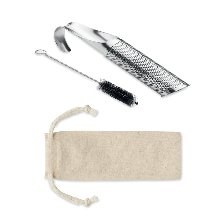 Zaparzacz do herbaty OOLONG - srebrny mat mo6575-16