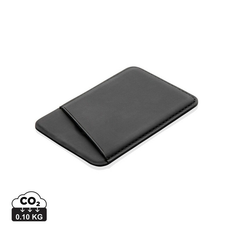 Magnetyczne etui na kartę kredytową do telefonu iPhone 12 - czarne P820.751_S_0