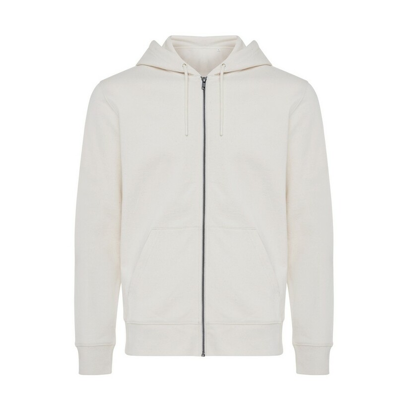 Bluza z kapturem z bawełny z recyklingu Iqoniq Abisko - neutralna T9600.018.L__B_1