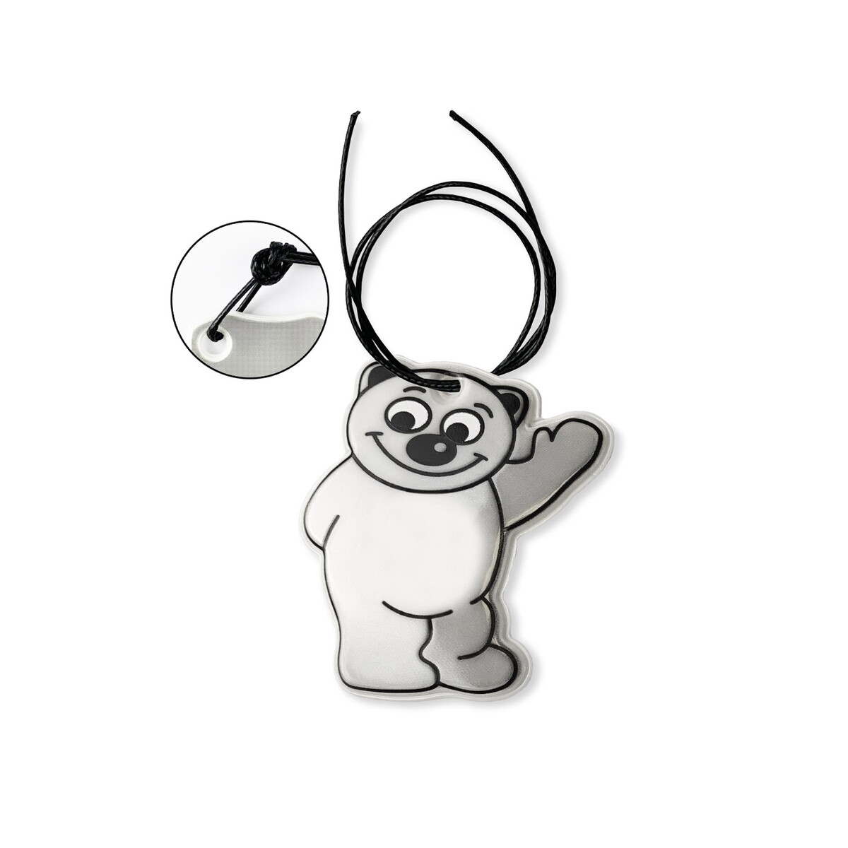 Zawieszka REF-TEDDY - srebrna 20349-00