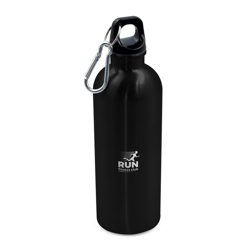 Butelka sportowa 500 ml z karabińczykiem | Brenda - czarna VA099-03_ILG01