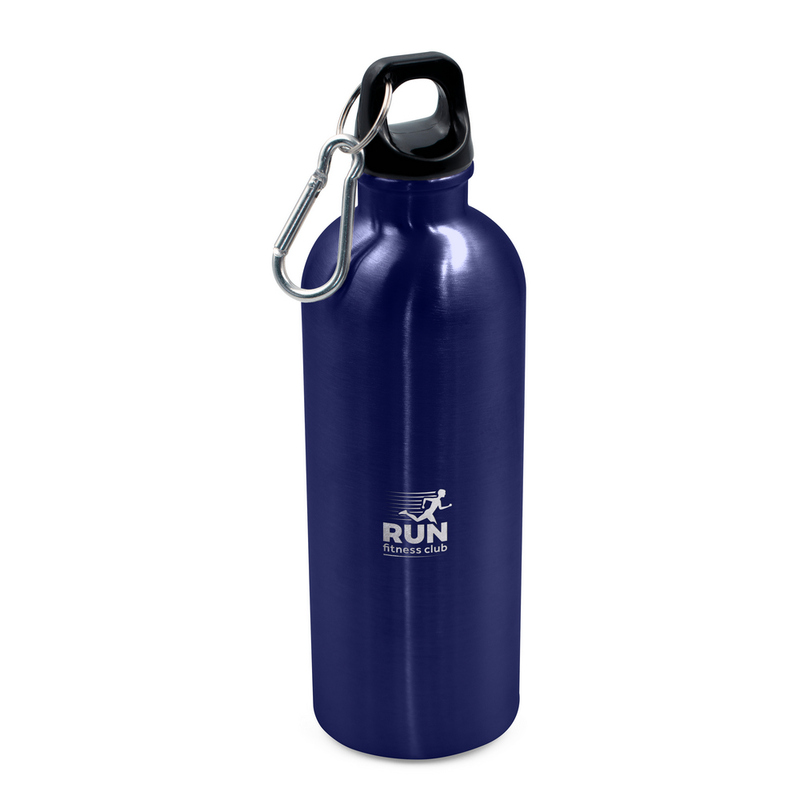 Butelka sportowa 500 ml z karabińczykiem | Brenda - granatowa VA099-04_ILG01