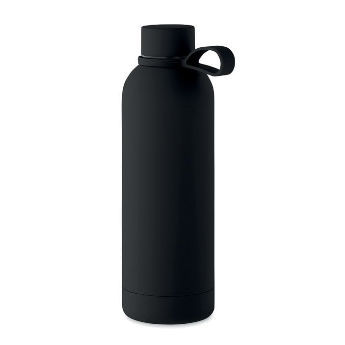 Butelkadwuścienna 500 ml EMERALD - czarna mo2315-03