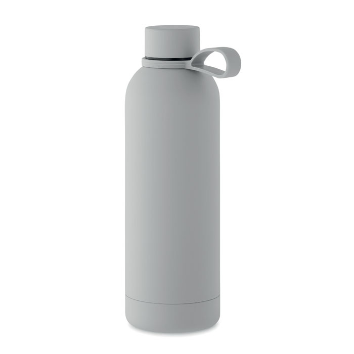 Butelkadwuścienna 500 ml EMERALD - szara mo2315-07