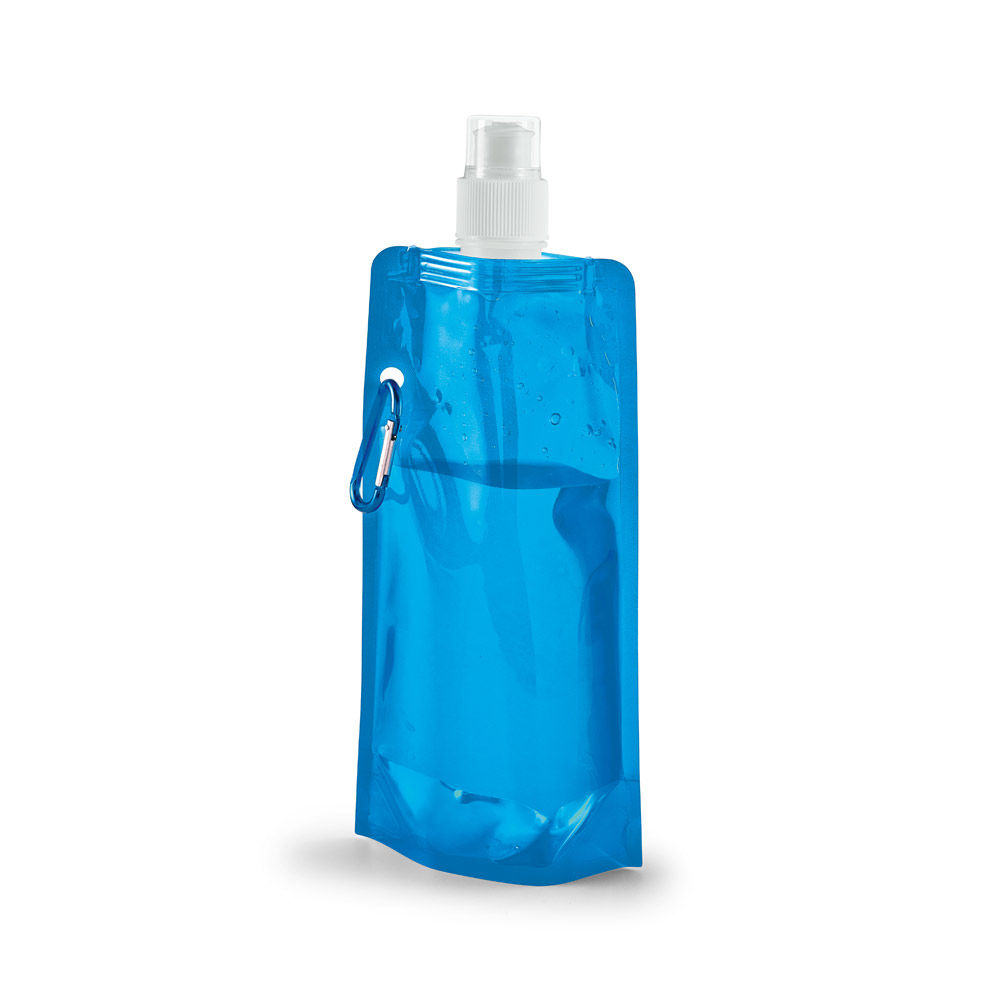 KWILL. Składana butelka PE 460 ml - Błękitna 94612_124