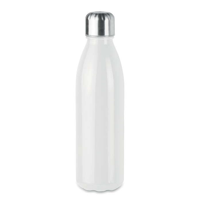 Szklana butelka 650 ml ASPEN GLASS - biała mo9800-06