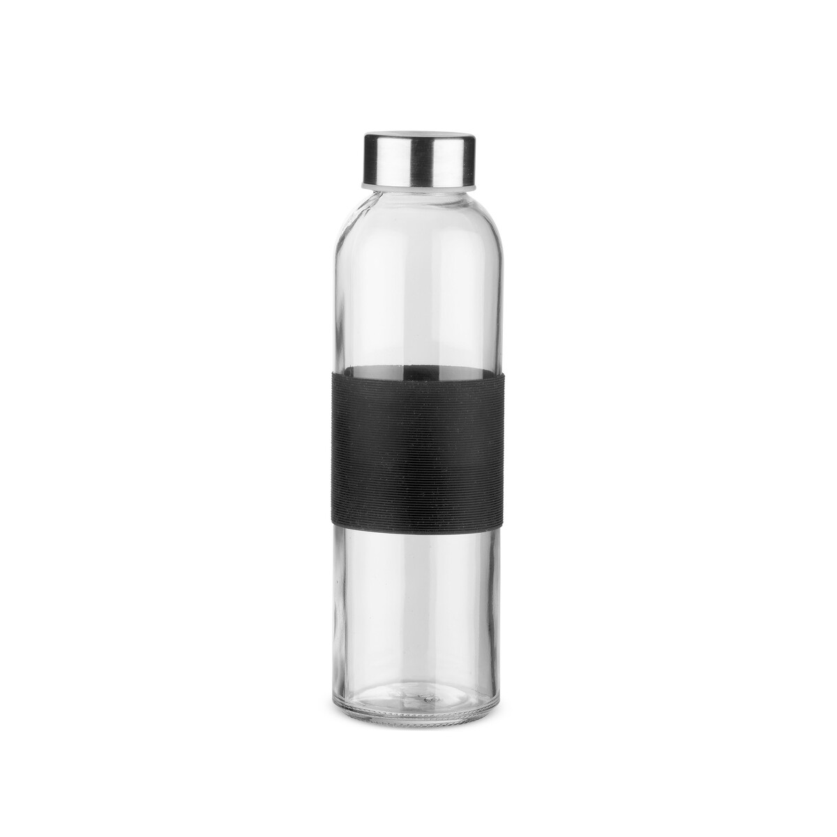 Butelka szklana GLASSI 510 ml - czarna 16207-02