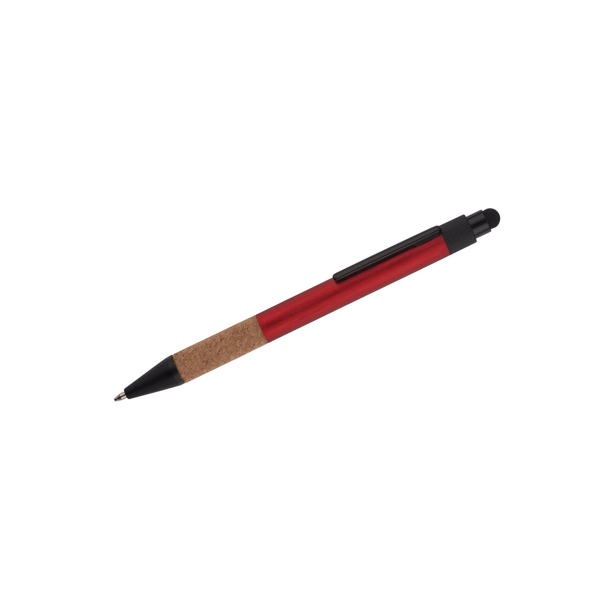 Długopis z touch pen BOSAY - czerwony 19699-04