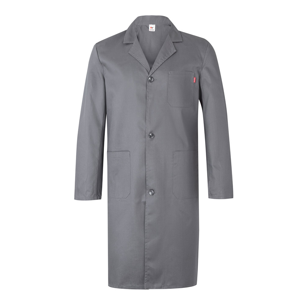 VL DANU. Bluza z długim rękawem (175 g/m²), z bawełny twill (35%) i poliestru (65%) - Szara 36133_113