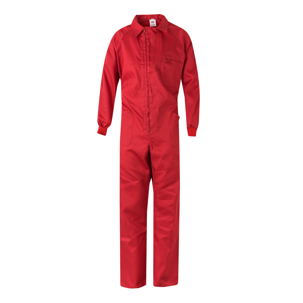 VL YAMA. Kombinezon przeciwdeszczowy (225 g/m²), dwuczęściowy z poliestru (100%) z powłoką PVC - Czerwony 36086_105