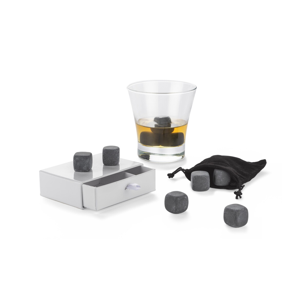 Kamienie do whisky TENNESSEE - czarne 17634