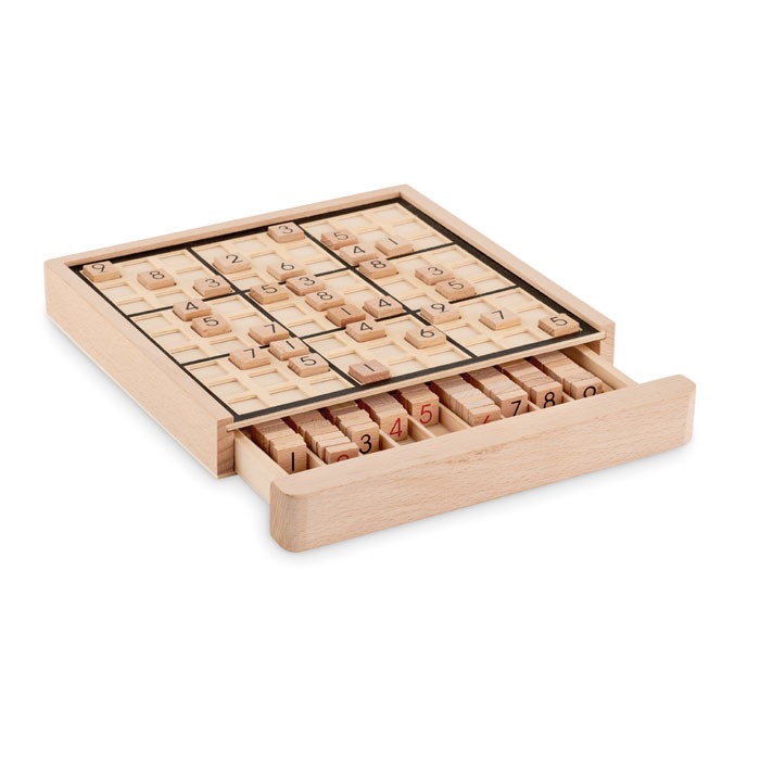 Drewniana gra planszowa sudoku SUDOKU - drewniana mo6793-40