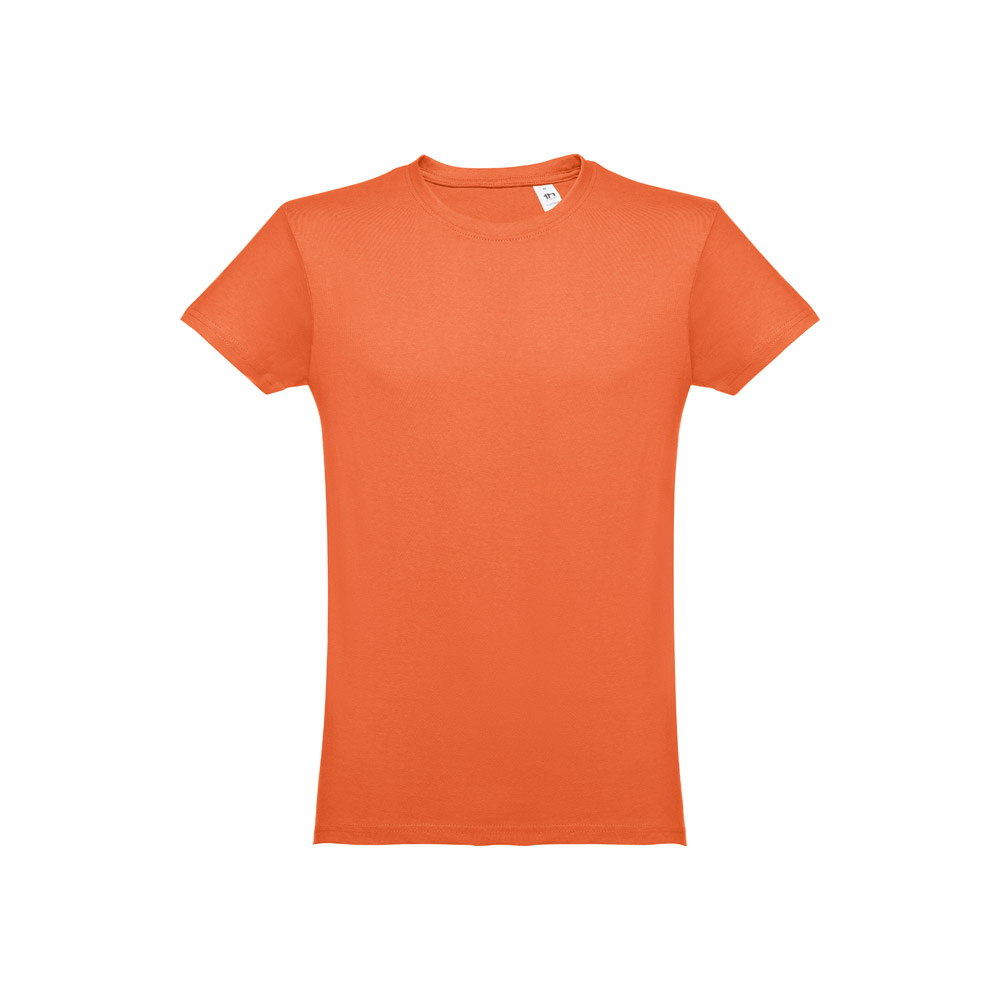 THC LUANDA. T-shirt męski z bawełny rurkowej - Terracotta 30102_141