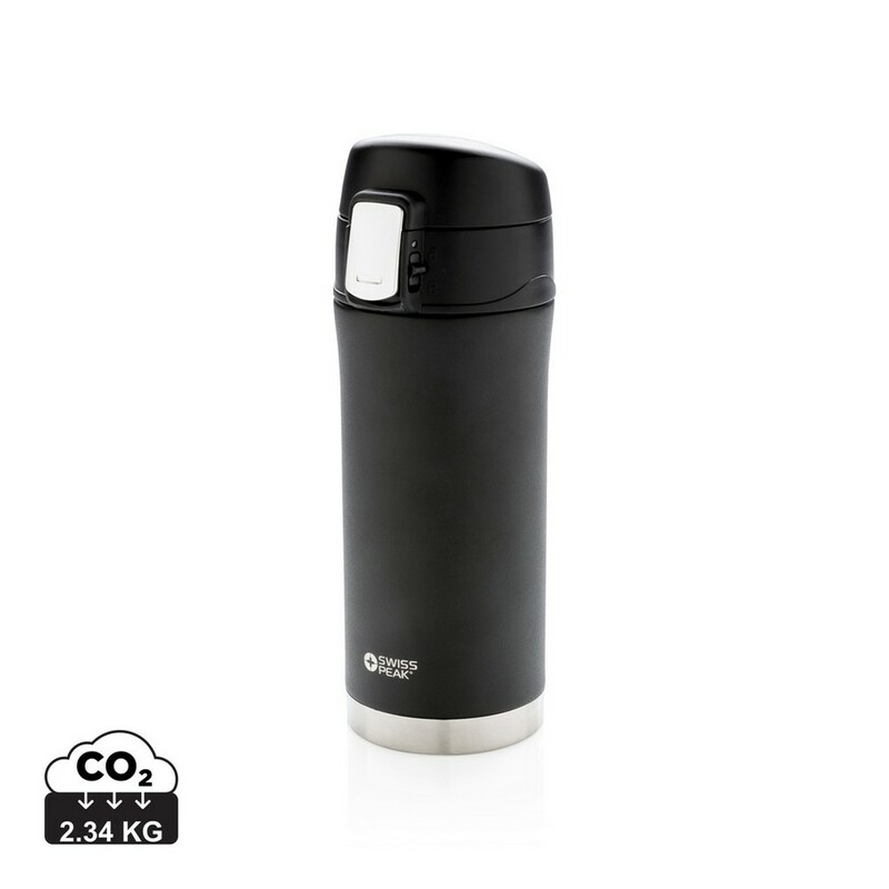 Kubek termiczny 300 ml Swiss Peak Elite - czarny P433.371_S_0