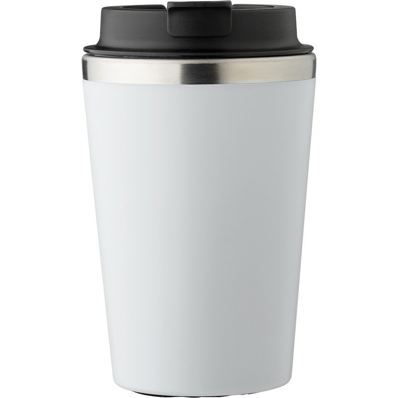 Kubek podróżny 350 ml - biały V2233-02_AAB01