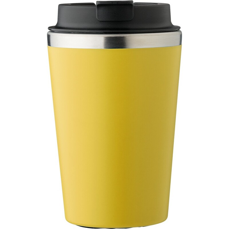 Kubek podróżny 350 ml - żółty V2233-08_AAB01