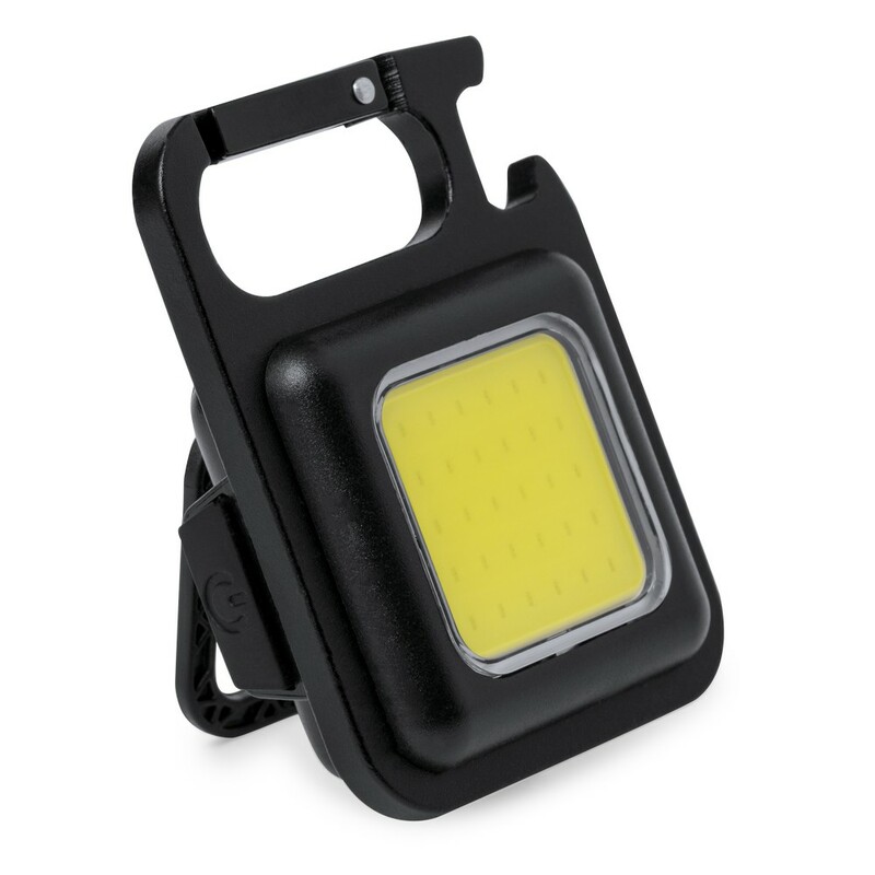 Magnetyczna lampka warsztatowa COB, narzędzie wielofunkcyjne - czarna V2114-03_AAA01