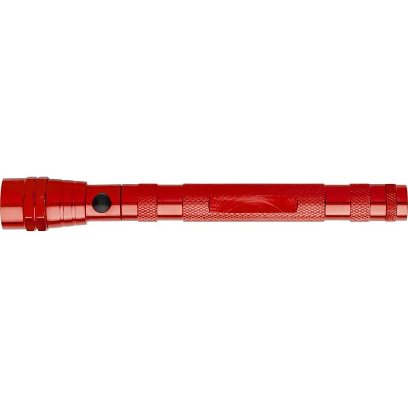 Teleskopowa latarka 3 LED - czerwona V7755-05_IBR01