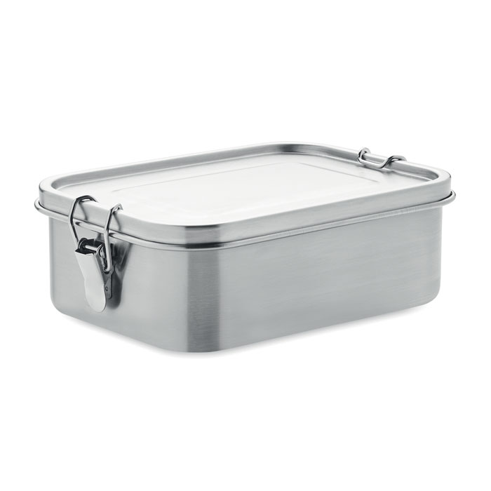 Lunch box ze stali nierdzewnej SAO - srebrny mat mo6671-16
