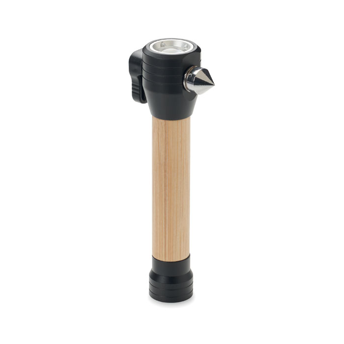 Młotek awaryjny 3 w 1 LUSTRE - drewniany mo6941-40