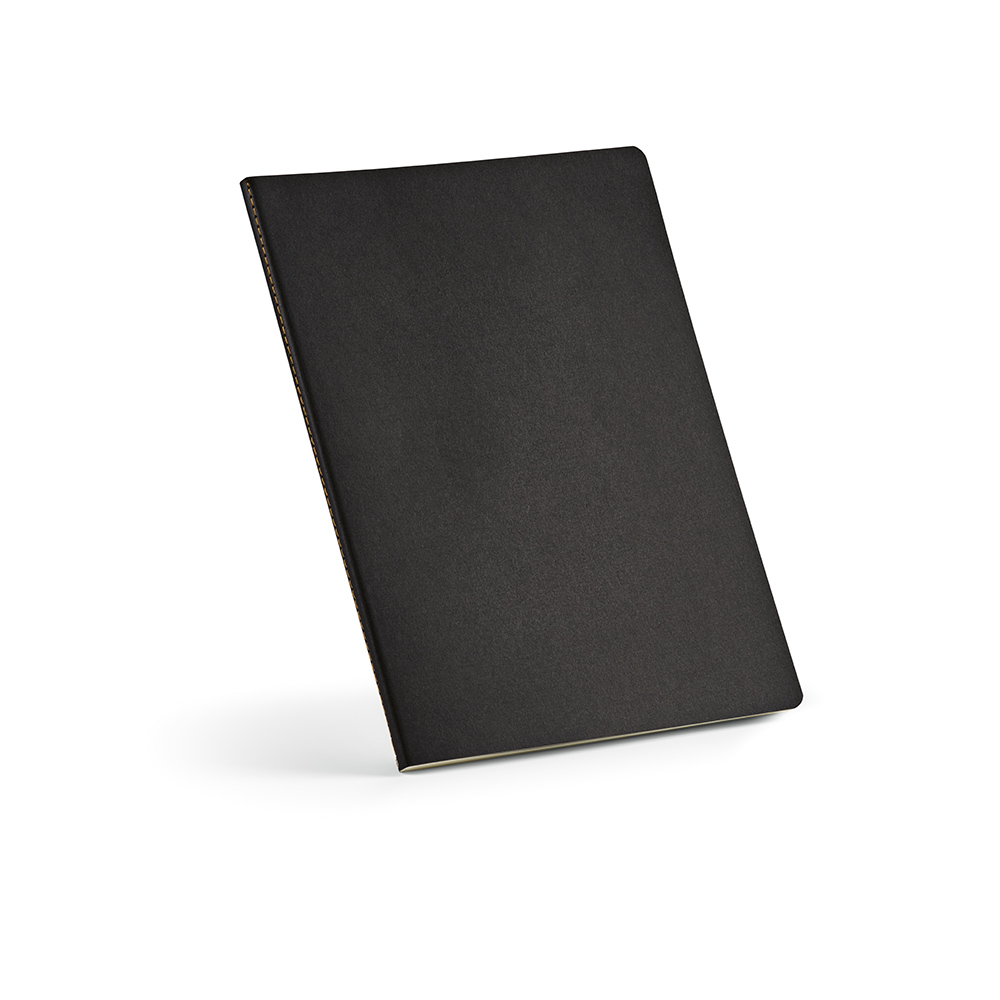 Notatnik Bronte A4 z papieru recyklingowego 70 gsm - Czarny ANT020_103