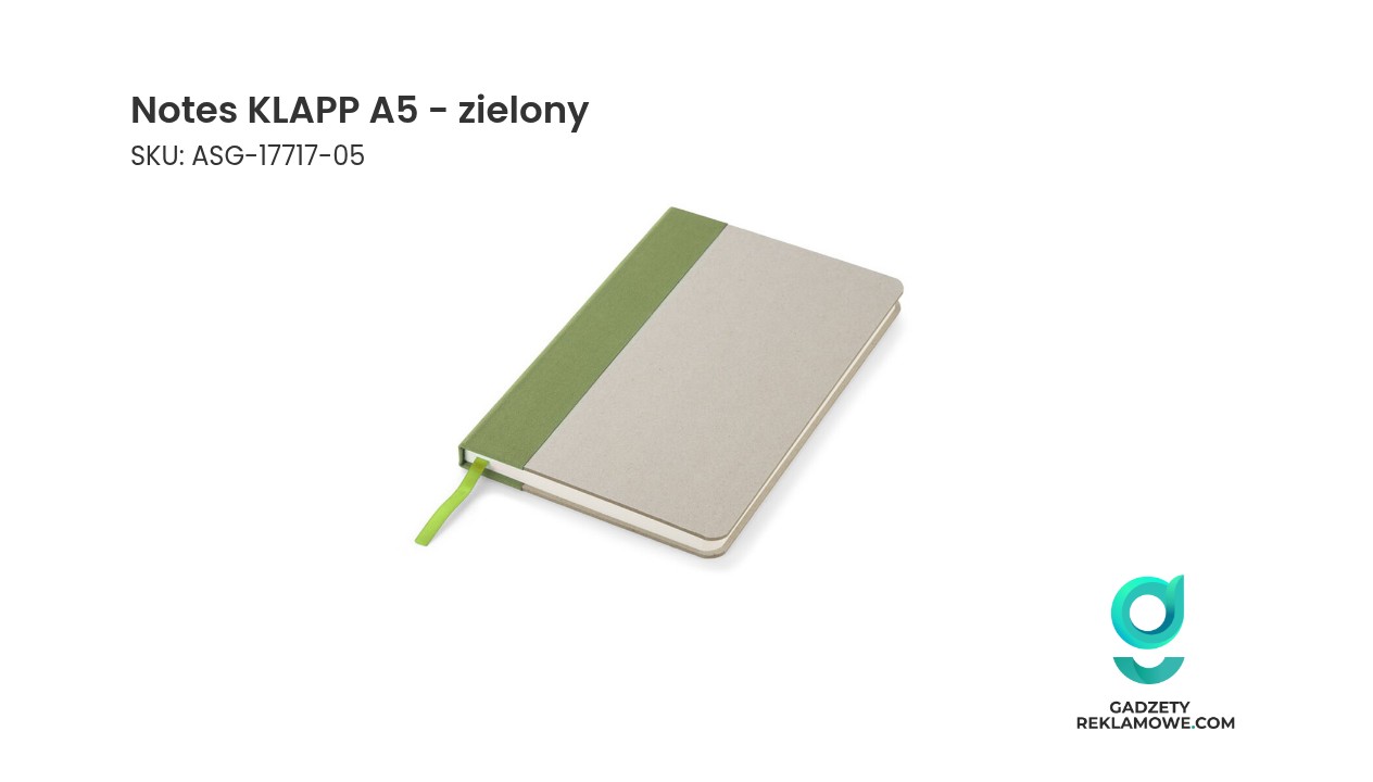 Notes A5 Mosato w kolorze czerwonym