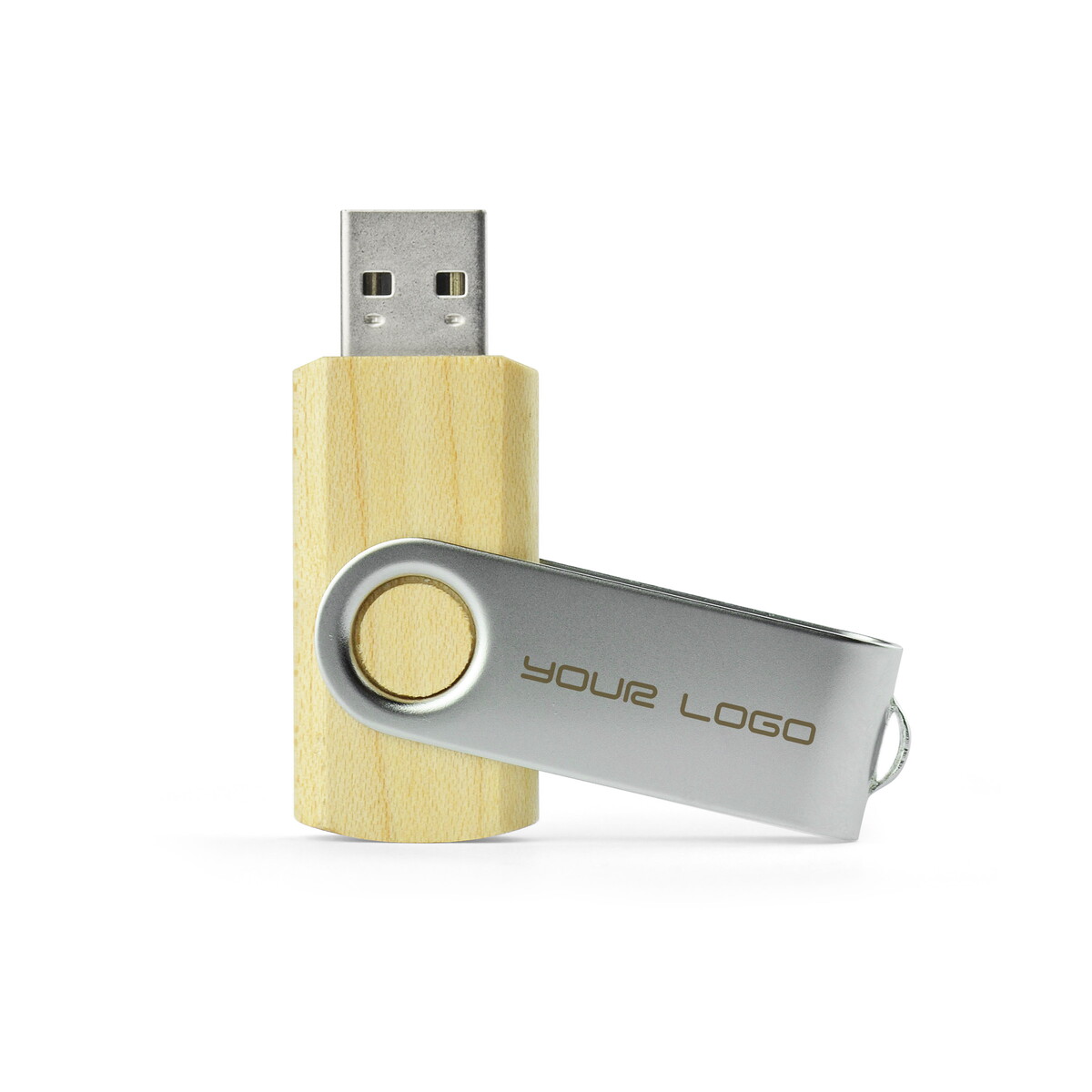 Pamięć USB TWISTER MAPLE 8 GB - brązowa 44013