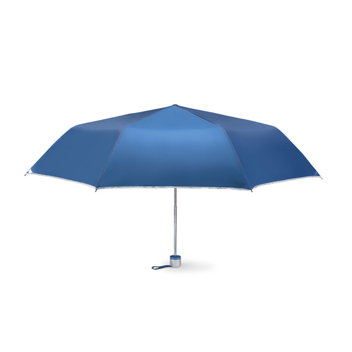 Parasol składany na 3 CARDIF - niebieski mo7210-04
