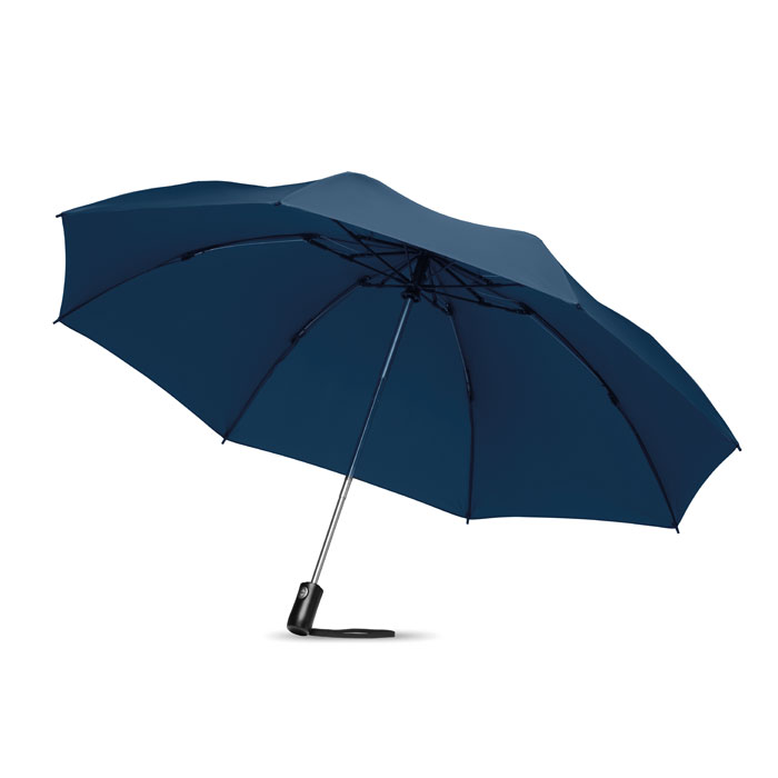Składany odwrócony parasol DUNDEE FOLDABLE - niebieski mo9092-04