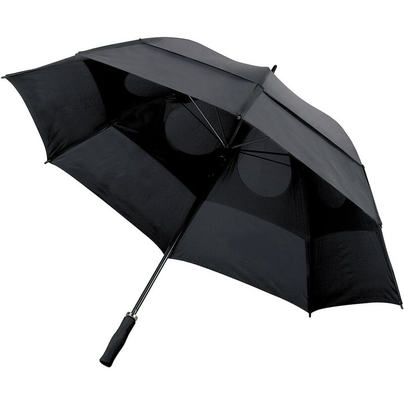 Wiatroodporny parasol manualny - czarny V4213-03_AAA01
