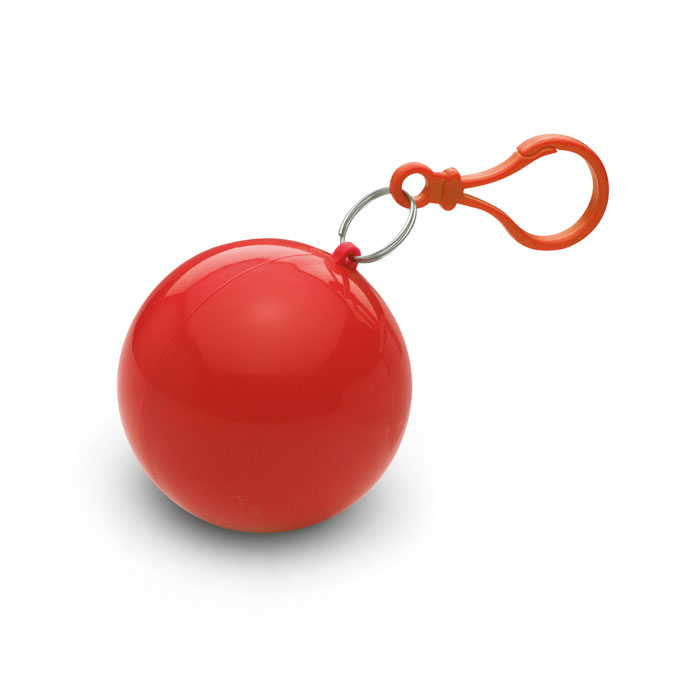 Ponczo przeciwdeszczowe NIMBUS - czerwone mo7421-05