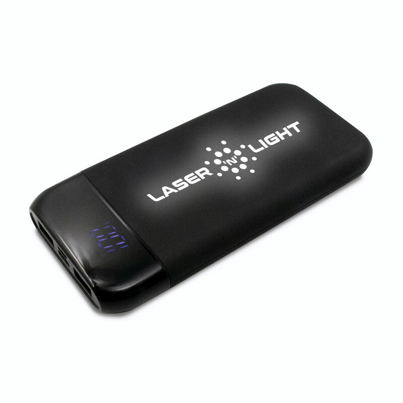 Bezprzewodowy power bank 10000 mAh Exclusive Collection, ładowarka bezprzewodowa 5W-15W | Cory - czarny V1833-03_ILG01