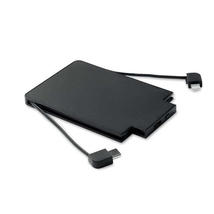 Magnetyczny power bank 2500 mAh SLIMPO - czarny mo2510-03