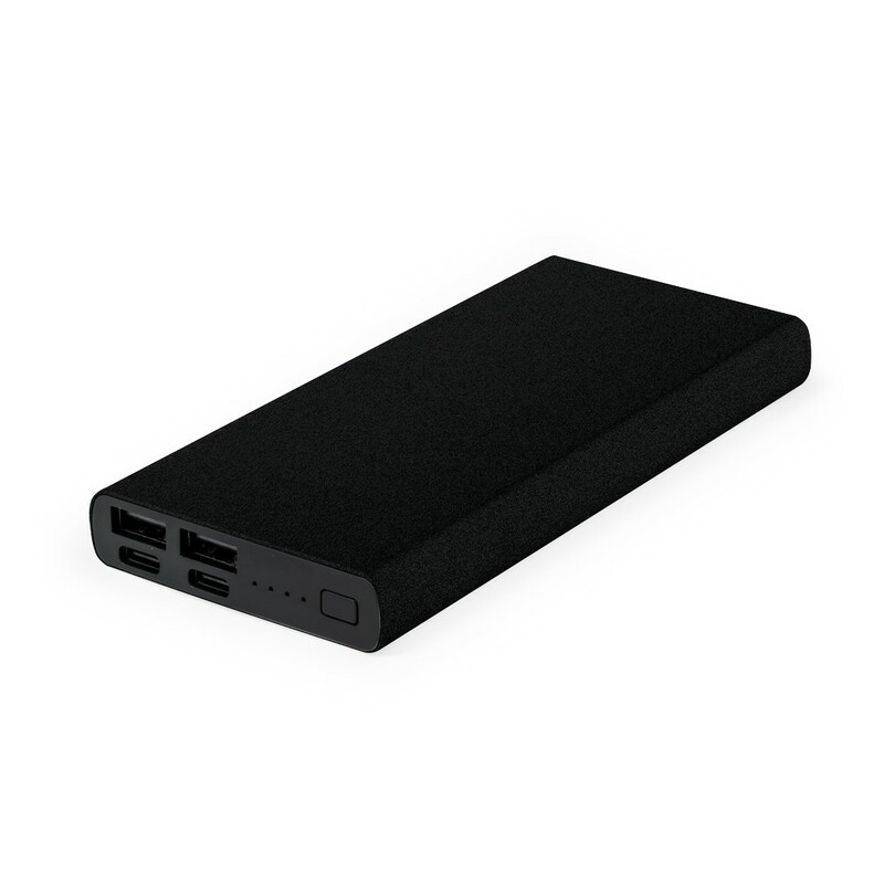 Power bank 10000 mAh - czarny V2020-03_AAA01