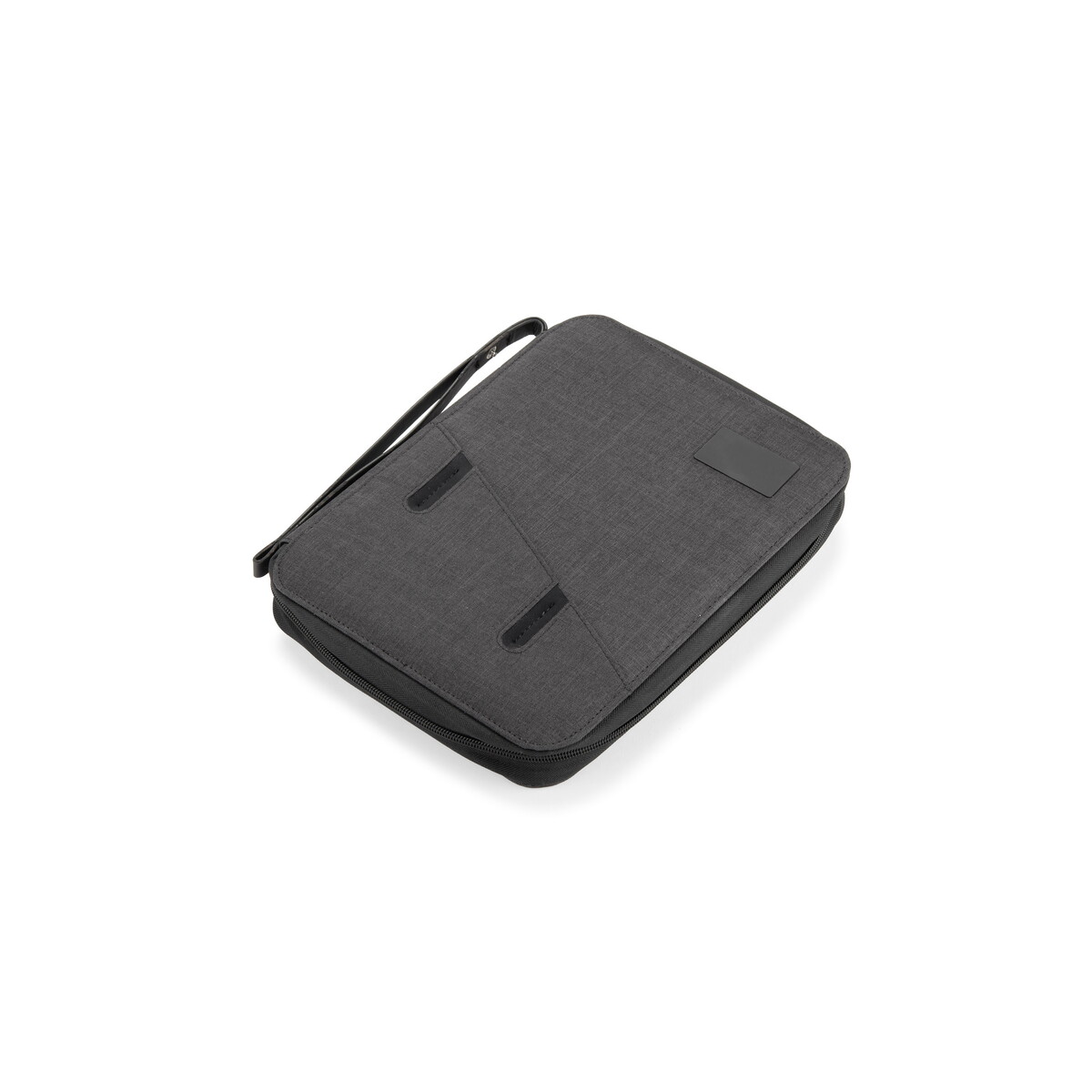 Etui na tablet z power bankiem TYRONE 5000 mAh - grafitowe 07166