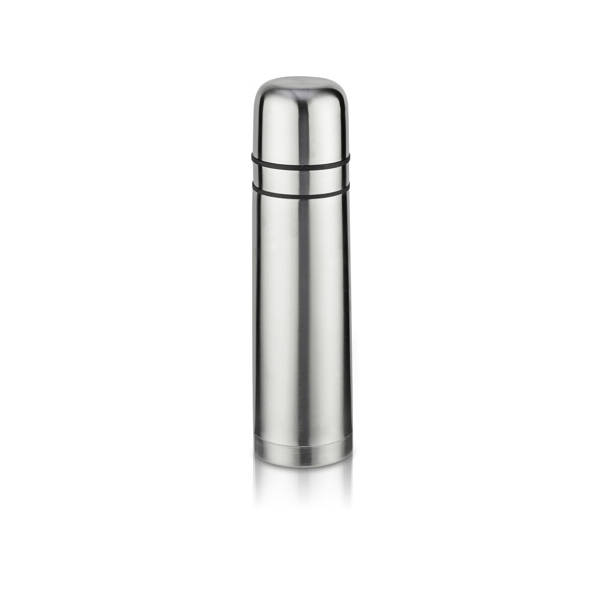 Termos z dwoma kubkami PAVO 750 ml - srebrny 17608