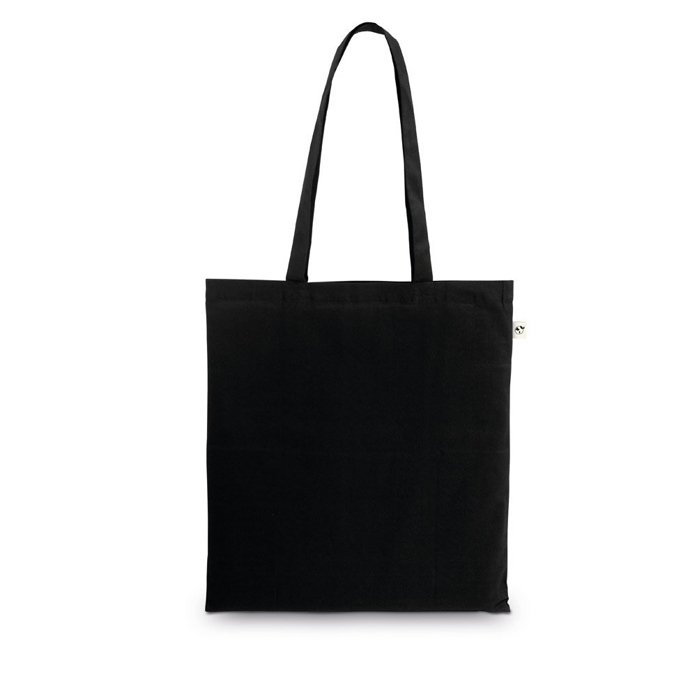 MADEIRA. Torba wykonana w 100% z bawełny organicznej (140 g/m²) - Czarna 92389_103