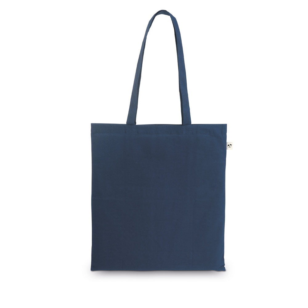 MADEIRA. Torba wykonana w 100% z bawełny organicznej (140 g/m²) - Granatowa 92389_134