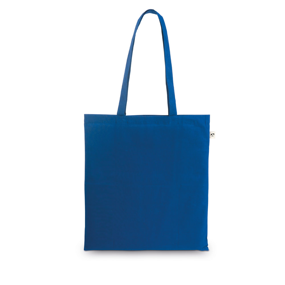 MADEIRA. Torba wykonana w 100% z bawełny organicznej (140 g/m²) - Szafirowa 92389_114