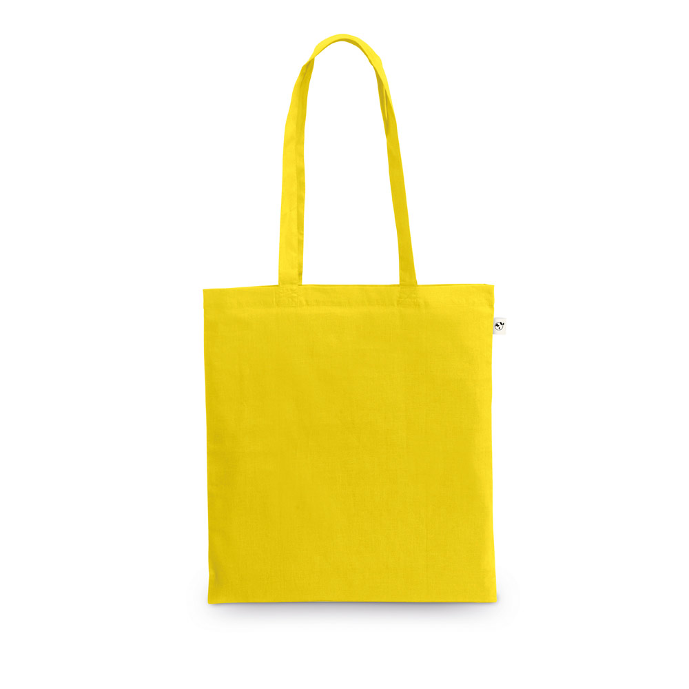 MADEIRA. Torba wykonana w 100% z bawełny organicznej (140 g/m²) - Żółta 92389_108