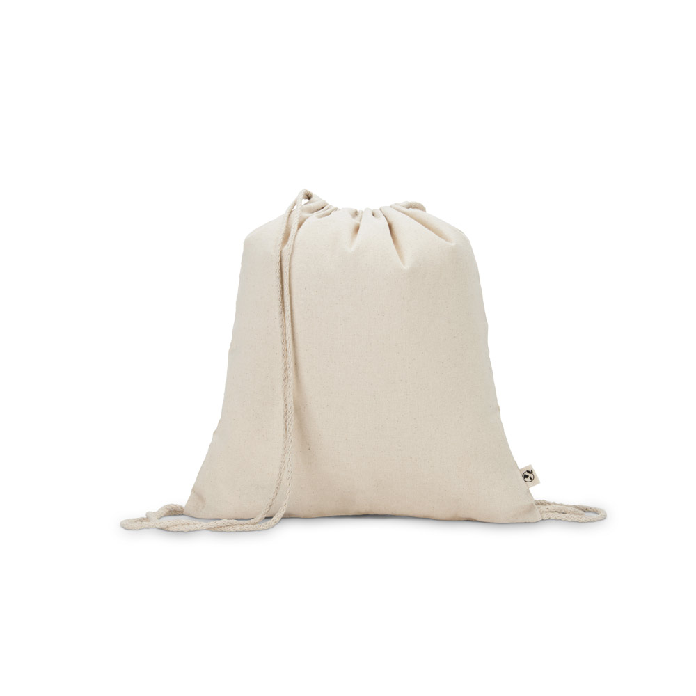 MAIORCA. Torba na plecak wykonana w 100% z bawełny pochodzącej z recyklingu (180 g/m²) - Jasna naturalna 92374_150