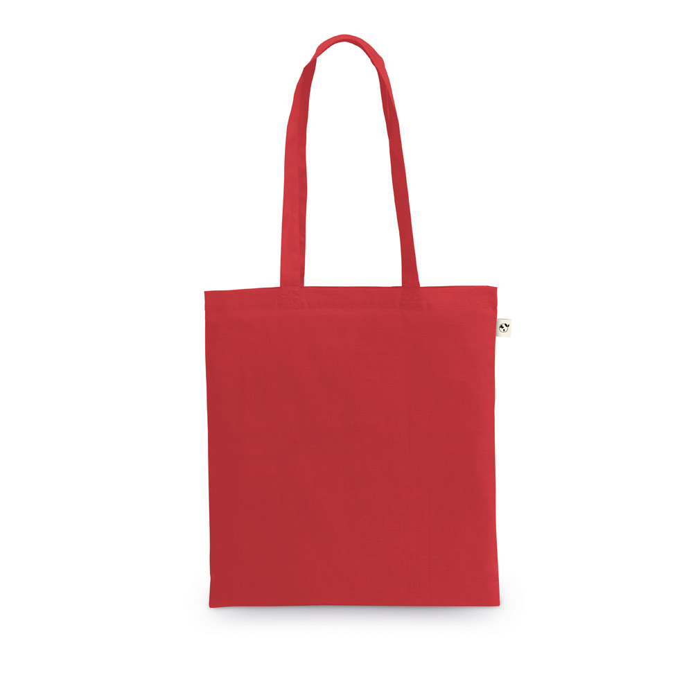 MEXICO. Torba wykonana w recyklingowanej bawełny (70%) i w poliestru (30% rPET) (150 g/m²) - Czerwona 92323_105