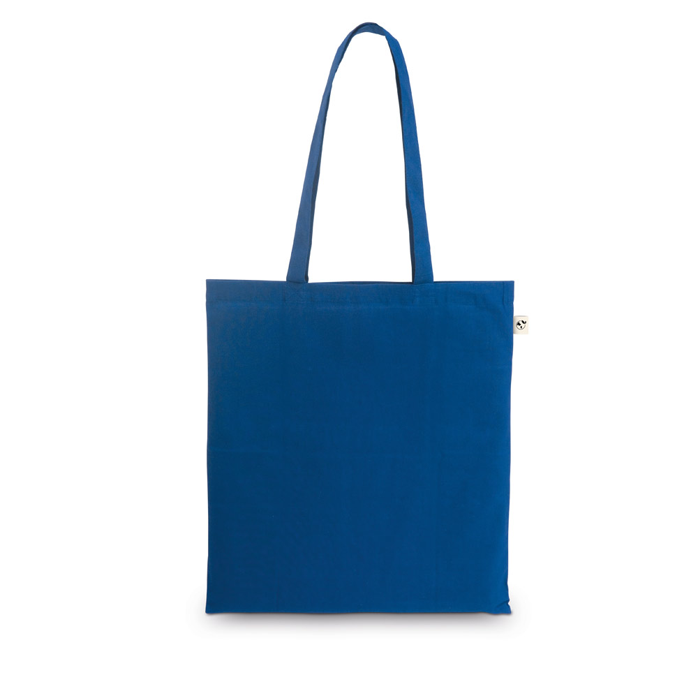 MEXICO. Torba wykonana w recyklingowanej bawełny (70%) i w poliestru (30% rPET) (150 g/m²) - Szafirowa 92323_114