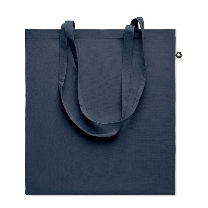 Torba z bawełny z recyklingu ZOCO COLOUR - francuski granatowy mo6674-85