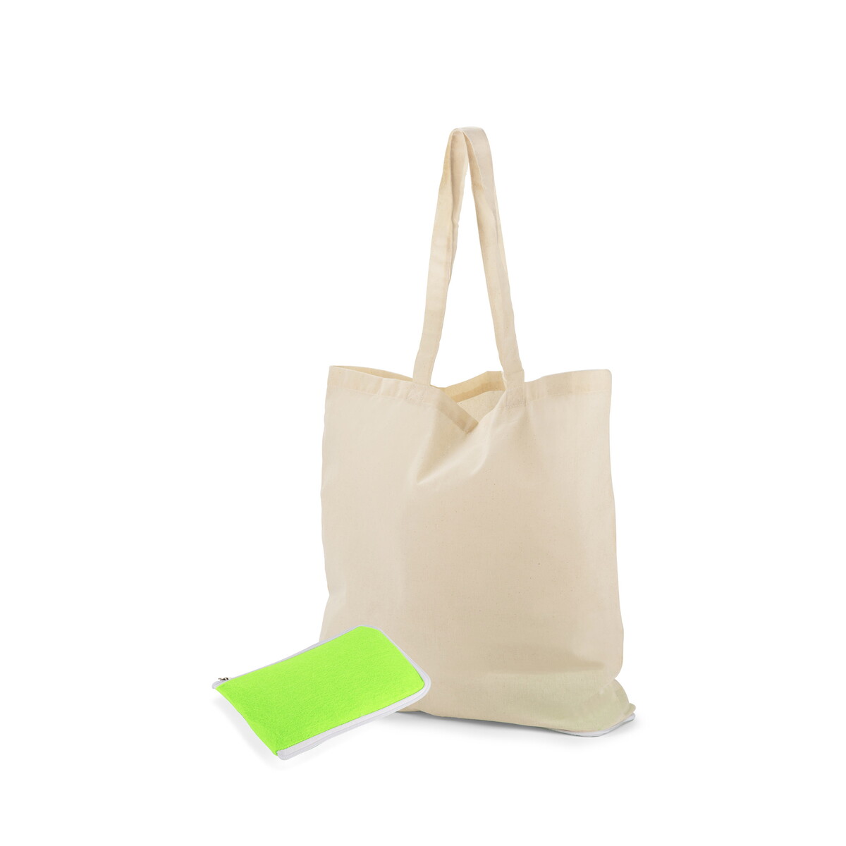 Torba składana na zakupy FLIN 120 g - zielona jasna 20805-13